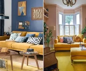مبل زرد با چه فرشی ست میشه؟ / این رنگ بمب انرژیه اگه روانشناسیشو بدونی طرفدارش میشی