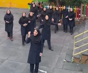 آواز پر طمطراق ؛ خانوم های معلم پر احساس می خونن بوی ریحونی شفای جونی 