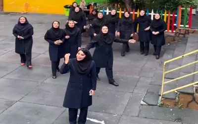 آواز پر طمطراق ؛ خانوم های معلم پر احساس می خونن بوی ریحونی شفای جونی 
