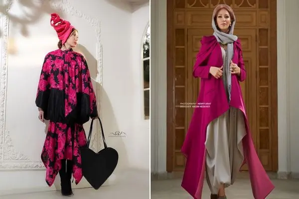 مانتوی سرخابی 