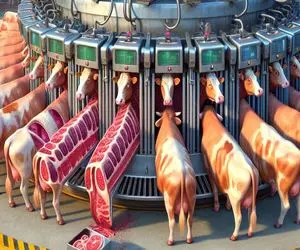 فرآوری گاو نر؛ دستگاه های کشتارگاه مدرن که از رنج ذبح گاو میکاهد