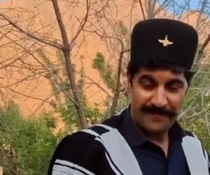 آواز محلی؛ ایمان کریوند آهنگ شیر علی مردان رو با لباس بختیاری تو دل طبیعت خوند