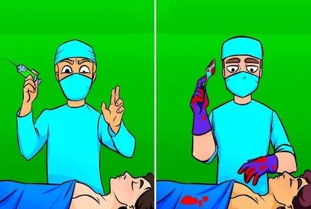 بازی فکری؛ اگه با هوشت نفس همه رو بریدی و جون به جون کردی بگو کدوم از جراح ها فیک