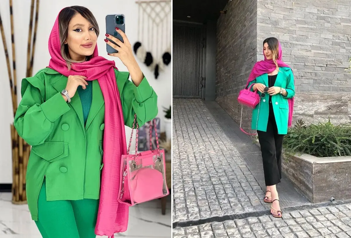 سبز و با این رنگا بپوش