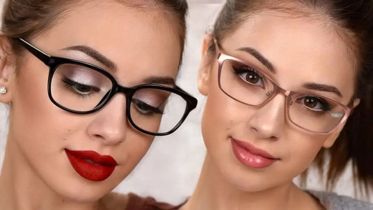 آرایش برای عینکی ها