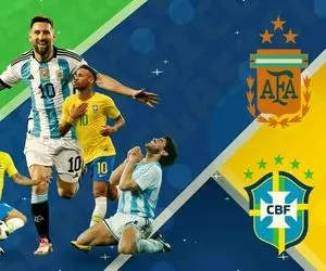 روز و ساعت بازی برزیل - آرژانتین مقدماتی جام جهانی + ترکیب احتمالی