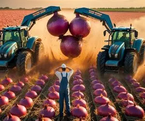 مستند کشاورزی / کارخانه‌های پیشرفته که پیاز و سیر را پردازش می‌کنند