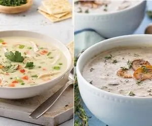 سوپ شیر غذایی مقوی و عالی برای افطار ماه رمضان / طرز تهیه ساده به روش رستورانی