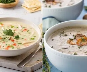 سوپ شیر غذایی مقوی و عالی برای افطار ماه رمضان / طرز تهیه ساده به روش رستورانی