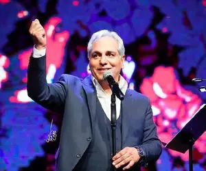 آواز شاد/مهران مدیری از امشب شب مهتابه حبیبم را میخوام میخونه/کنسرت ترکیده 