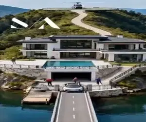 معماری خلاقانه؛ شیخ عرب تو اروپا قصر ساخت اگه گرمای عربستان اذیتش کرد بره هواش عوض شه