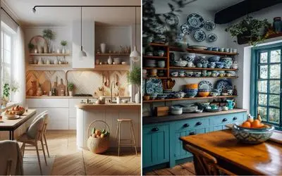 جای خالی بین سقف و کابینت پر از ایده است/ از یه فضای کوچیک بیشترین استفاده رو کن