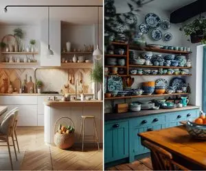 جای خالی بین سقف و کابینت پر از ایده است/ از یه فضای کوچیک بیشترین استفاده رو کن