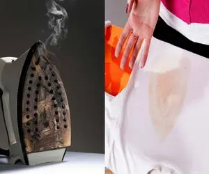 لکه‌ های سوختگی اتو رو از بین ببر/ این ترفندها لباستو نجات میده که کمتر کسی میدونه