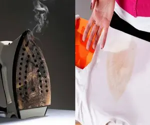 لکه‌ های سوختگی اتو رو از بین ببر/ این ترفندها لباستو نجات میده که کمتر کسی میدونه