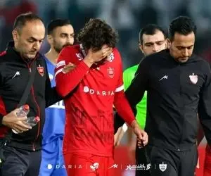 باکیچ چنان مصدوم شد که رفت بیمارستان