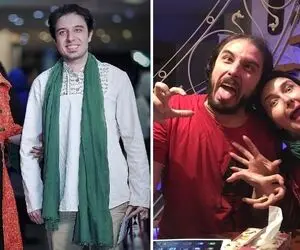 شکلک و گرد خاک "کتایون ریاحی" با پوریاشون پیش همه؛ فاز رخسیدن با شاه پسرش چی میگه!
