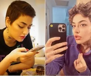 ریحانه پارسا بی عارتر از همیشه عکسای سانسور لازمش ریخت تو اینستا؛ خانوم یواش!