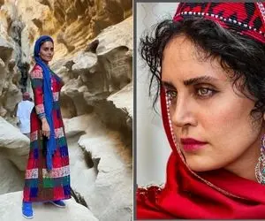 الناز شاکردوست با استایل اسمارت کژوال در اکران تی تی؛ راحله ابلق گل گلی کجا الان کجا!