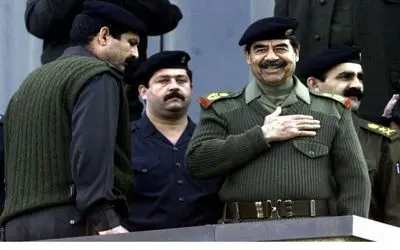 عکس لاکچری از صدام حسین در پاریس