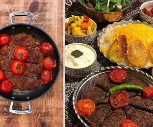 طرز تهیه کباب تابه ای با بهترین دستور / همراه با تمام نکات برای وا نرفتن و خوشمزه شدن