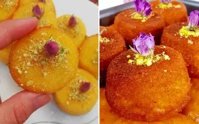 طرز تهیه کیک شربتی شیرازی ‌/ طعم عالی از یه کیک خونگی با پف زیاد + اندازه ها با لیوان