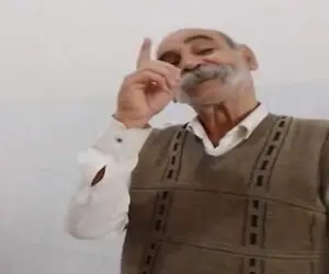 آواز احساسی؛ عموی پیر برا خانومش دابسمش عاطفی عشقی میره ثابت کرد جوون فقط جوونای قدیم