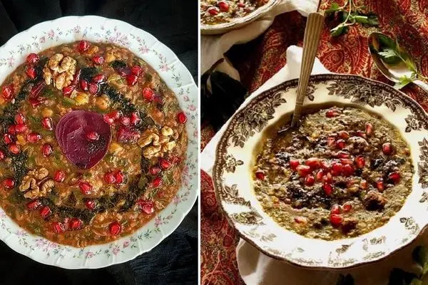 طرز تهیه آش انار مخصوص شب یلدا / یه غذای سنتی خوش آب و رنگ که حرف نداره