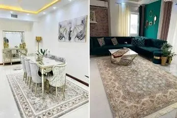 بهترین رنگ فرش برای سرامیک سفید؛ این رنگ و طرح رو اگه داری باید به سلیقه ات تعظیم کرد