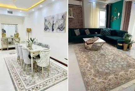 بهترین رنگ فرش برای سرامیک سفید؛ این رنگ و طرح رو اگه داری باید به سلیقه ات تعظیم کرد