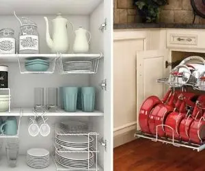 چیدمان کابینت آشپزخونه / وسایلی که هزار ساله استفاده نشدن تا اونایی که نوان همرو گفتم