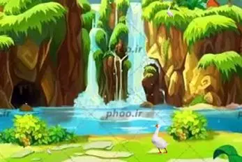بازی فکری؛ 7 تا اردک دارن تو آبشار میرقصن پیدا کنی 100 هیچ جلویی