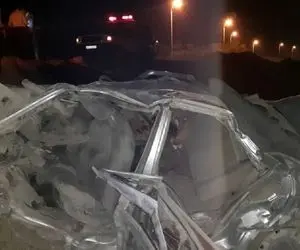 مرگ همزمان 4 بوشهری در واژگونی خودرو+ عکس