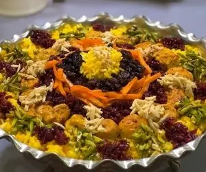 طرز تهیه یه "مرصع پلو" خوشمزه و مجلسی مثل رستوران ها