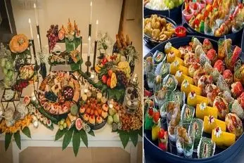 ایده های سینی فینگرفود خوش رنگ و جذاب برا مهمونی های خاص؛ با دیدنشونم دهنت آب میفته
