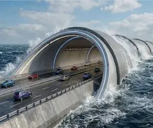 معماری طبیعت؛ تونل ساختن زیر دریا فرانسه و لندن تو 3 ساعت طی کنن