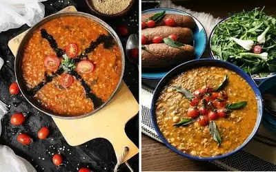 طرز تهیه آش گوجه فرنگی / راحت و بی دردسر متفاوت ترین آش رو درست کن