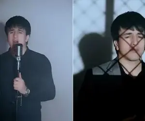 آواز عاشقانه؛ پسره قلب شکسته چه با پریشونی آهنگ تورکی لی لی لی رو میخونه