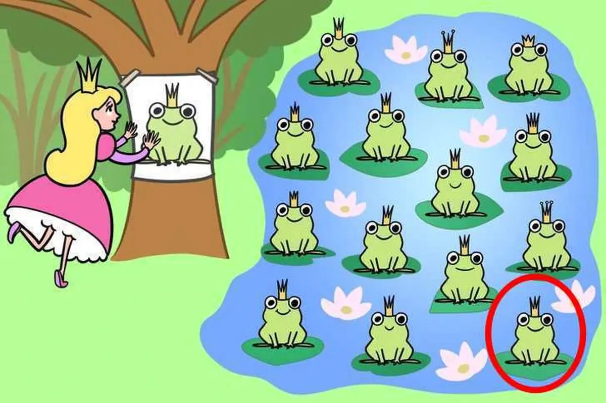 find the real frog prince solved