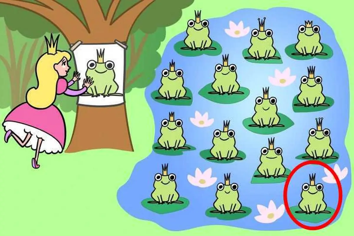 find the real frog prince solved