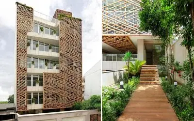 معماری متفاوت؛ تلفیق معماری روستایی و مدرن این آپارتمان خاص را در رشت زایید