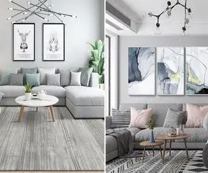 فرش طوسی با چه رنگ مبلی ست میشه؟  با این رنگای دلبرانه هر کی بیاد خونت هیپنوتیزم میشه