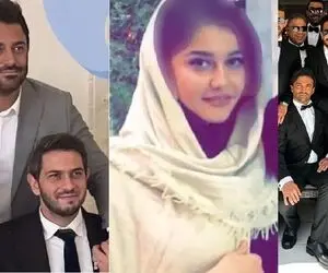 مراسم عقد داداش محمد رضا گلزار که زنش یکمی سره آیسانه؛ انگاری برج خلیفه رو رزرو کرده! 