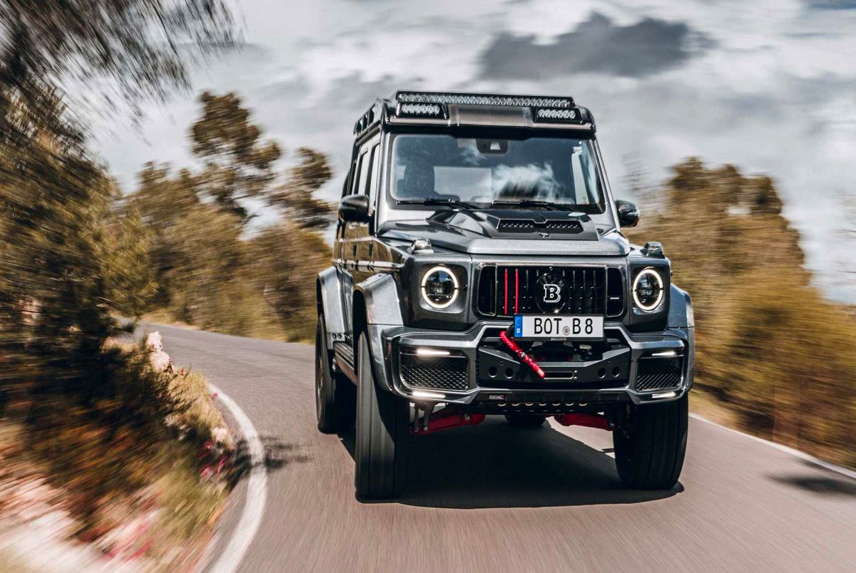 Brabus Unveils AMG G63 Pickup Truck With Nearly 900 Horsepower