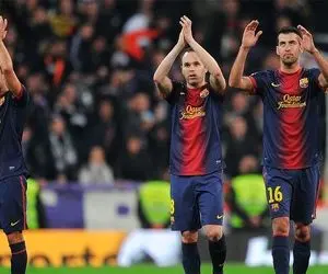 بوسکتس، ژاوی و اینیستا در یک تیم!