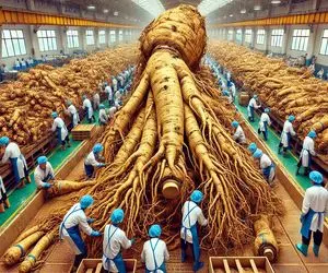 کشاورزی نوین؛ با سموم بدیع و تزریق هورمون جینسینگ پرورش دادن با تریلی قابل حل نیست