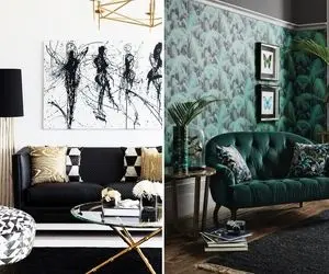 با فرش مشکی یه خونه دکور کن که هیچ کس ندیده باشه؛ شیک و مقتدرانه!