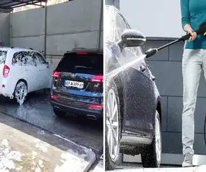 بهترین کارواش های تهران / اولین کارواش اتوماتیک ایران رو ببین ربات کارا رو انجام میده