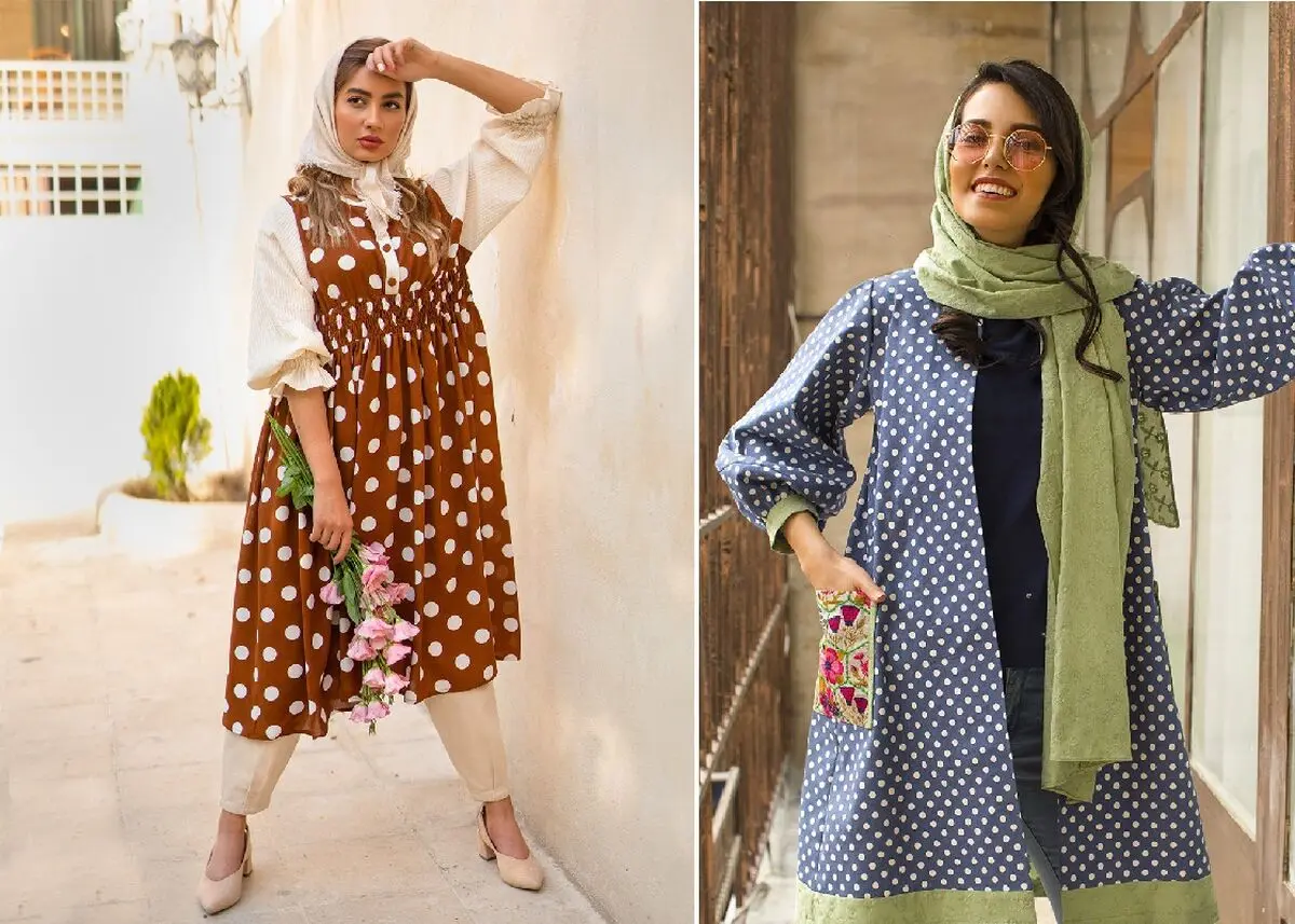 استایل خال خالی
