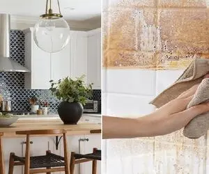 چه گیری کردیم از شر این چربیای دیوار پشت گاز / تو هم ناراحتی؟ این ترفندا چاره شونه